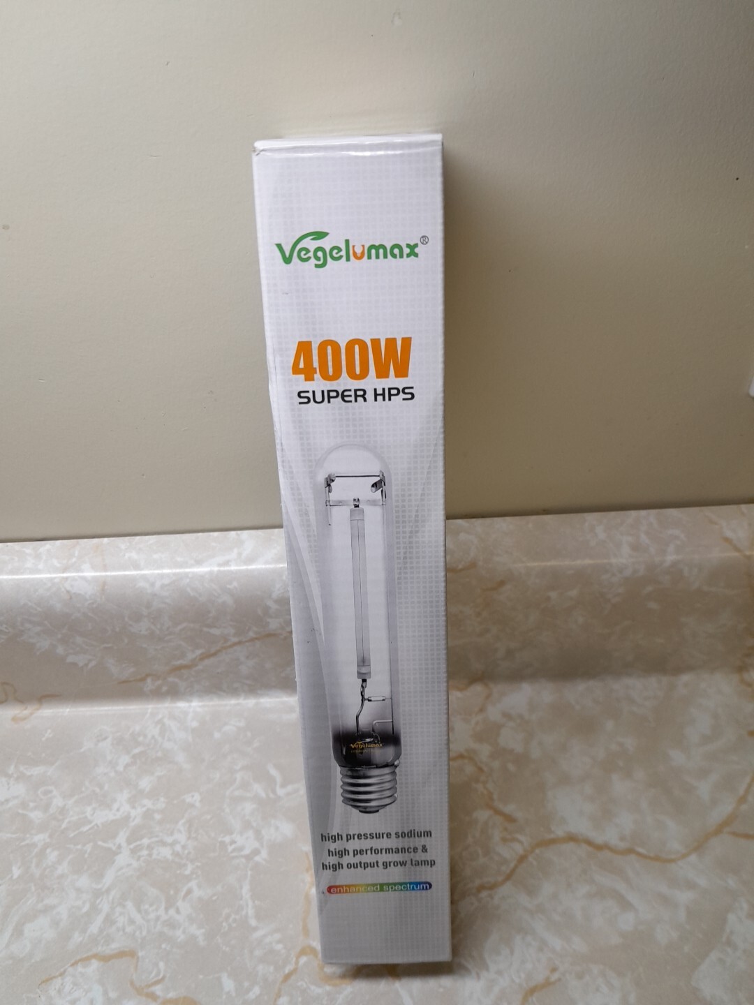 Metal Halide Grow Light Bulb 400W MH 6000K Single Ended E39 HID Lamp Vegelumax