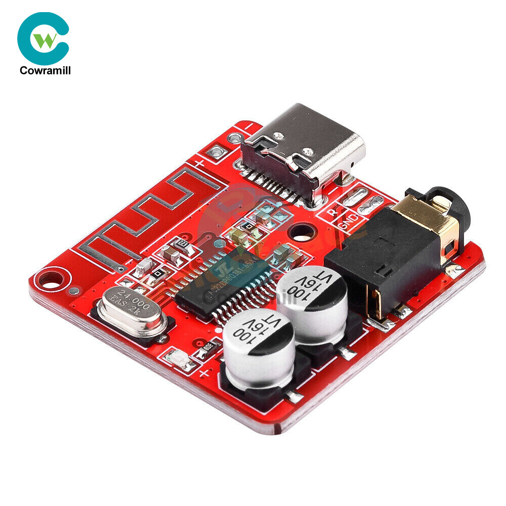 10PCS 3.7V-5V Mini Bluetooth 5.0 Audio Receiver MP3 Decoder Amplifier Module.