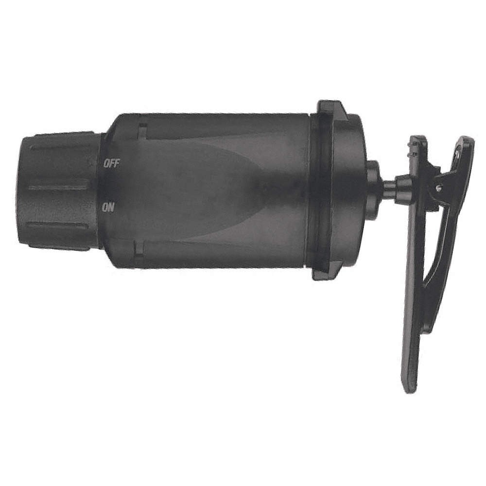 GRAINGER APPROVED 5RHT1 Hands Free Light,Plastic,Black,15lm 5RHT1