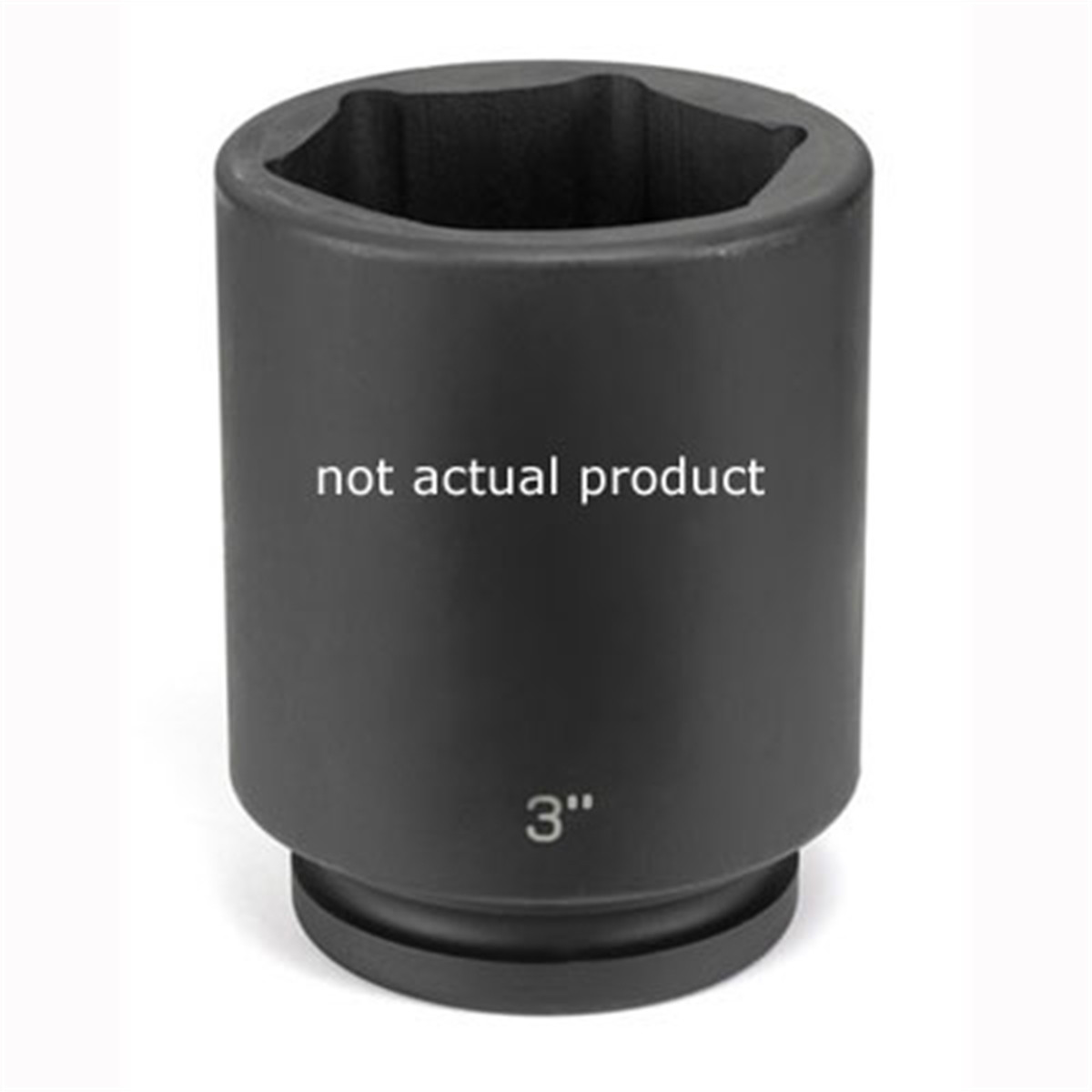 Grey Pneumatic 1" Drive x 3-1/8" Deep Socket