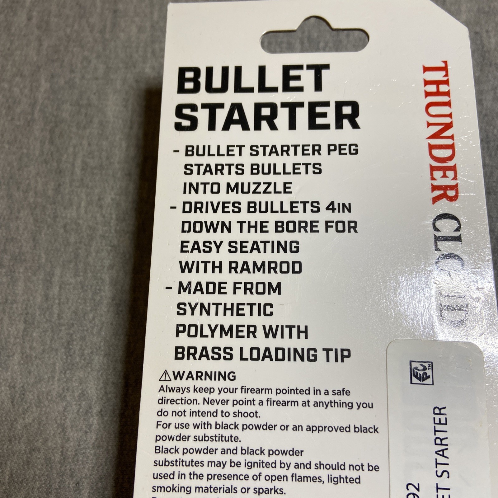 Allen Thunder Cloud Bullet Starter 87110A | Hunting Muzzle Loader Bullet Starter
