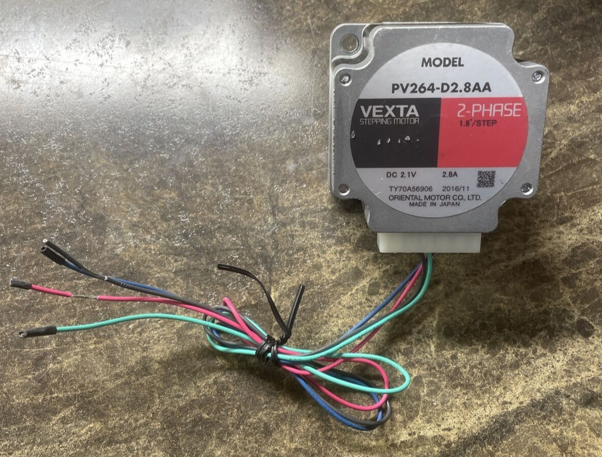 Vexta Stepping Motor - Model PV264-D2.8AA - USED