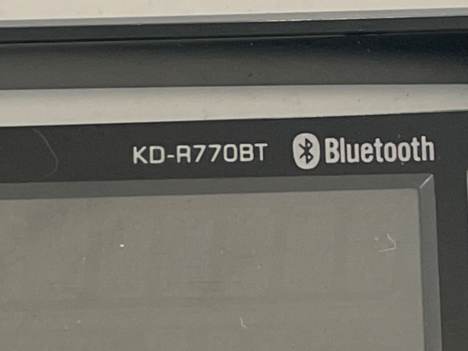 JVC KD-R770BT CAR STEREO ONLY ONLY JVC KD-R770BT FACEPLATE ONLY OEM🟠