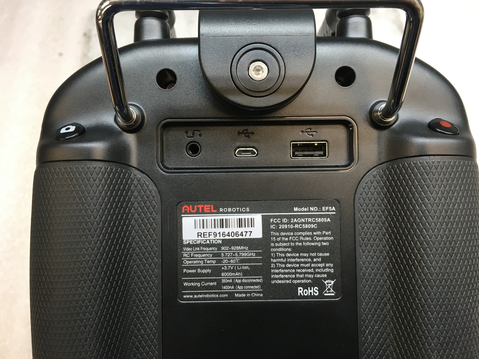 Autel X-Star Premium 4K Drone Genuine Remote Controller EF5A Tested