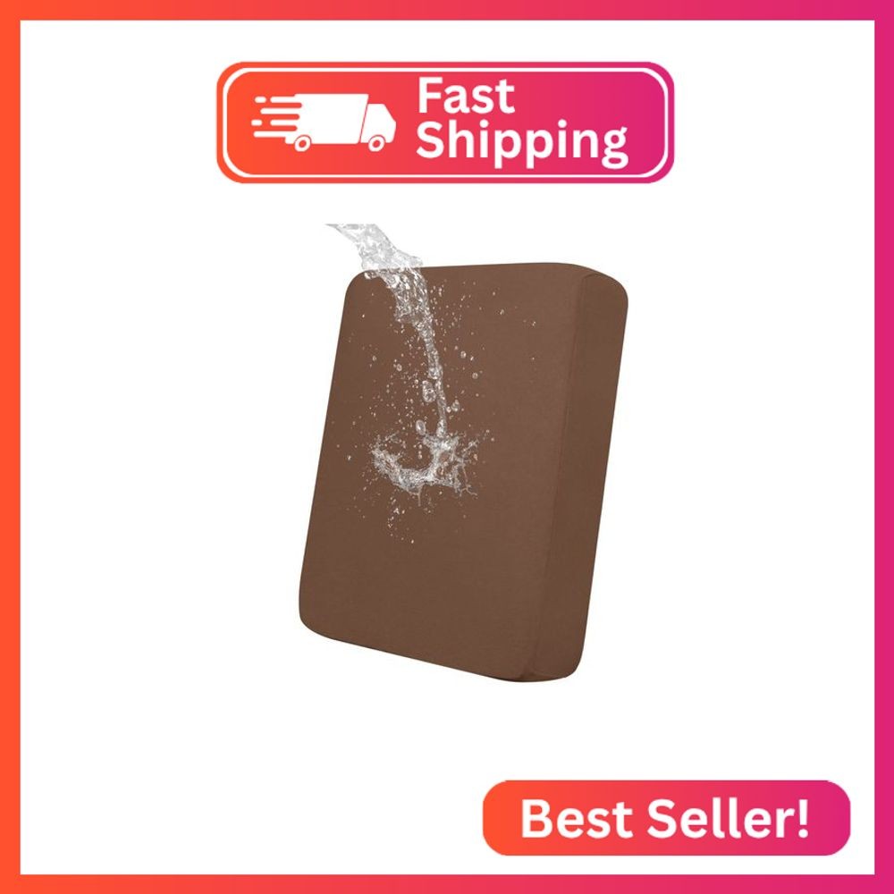 Easy-Going 100% Waterproof Chair Sofa Seat Cushion Slipcovers Couch Cushion Cove