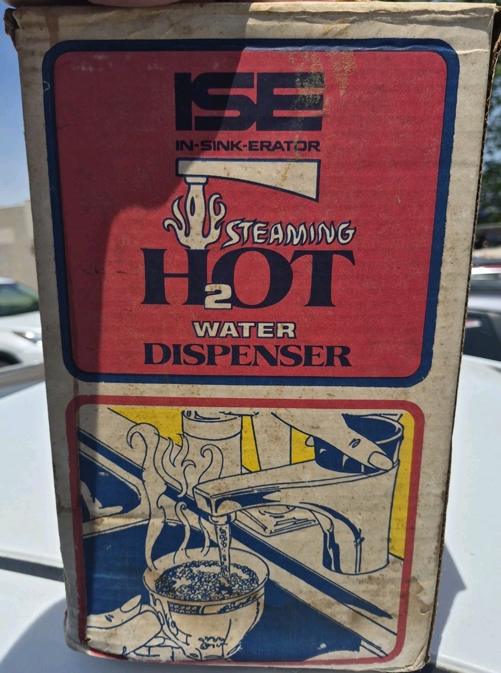 Ise In-Sink-Erator H-770 Instant Hot Water Dispenser Used Tested Working