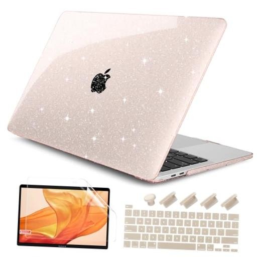 for MacBook Pro 13 inch Case 2023 2022 2021 2020 Release Model A2338 Starlight