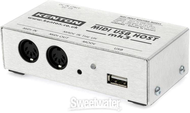 Kenton MIDI USB Host Mk3 USB Host to MIDI Converter