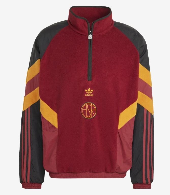 AS Roma X Adidas Originals Limited Edition Jacket 2024/2025 POLAR FLEECE IM7456
