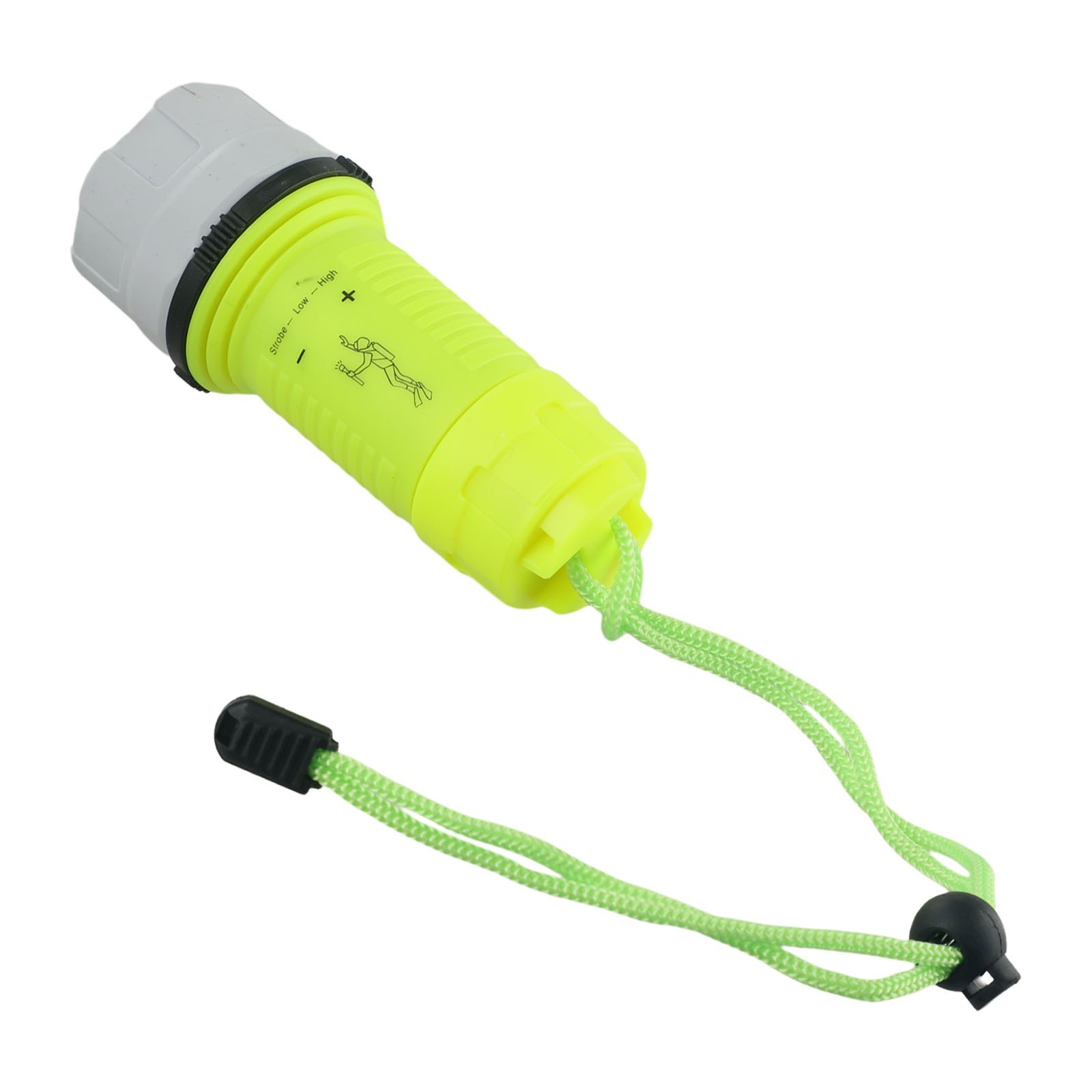 High Brightness LED Underwater Diving Flashlight Waterproof Torch Light