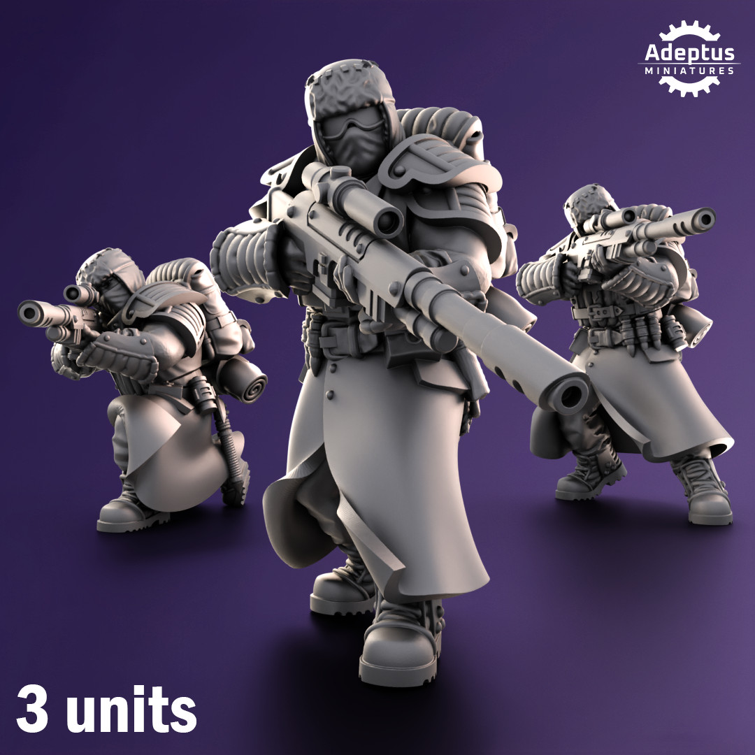 Snipers - Iceward Division - Set of 3