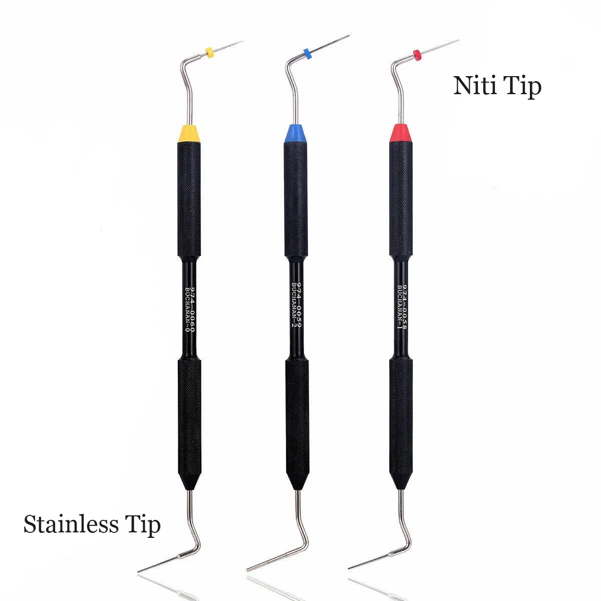 Dental Sybronendo Endo Buchanan Hand Plugger Tip Fill Obturation Size 0#,1#,2#