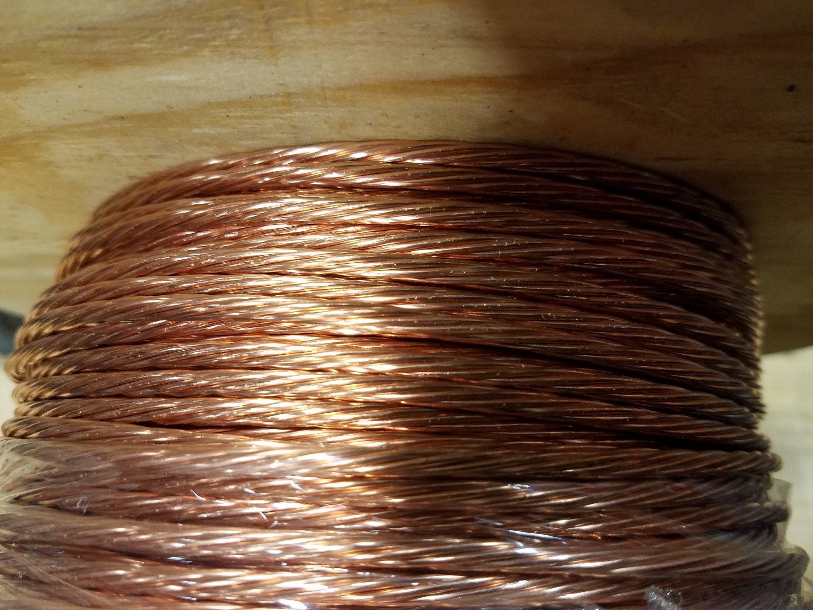 GROUND WIRE STRANDED BARE COPPER 6 AWG 150' FEET GROUNDING POOL SPA GENERATOR