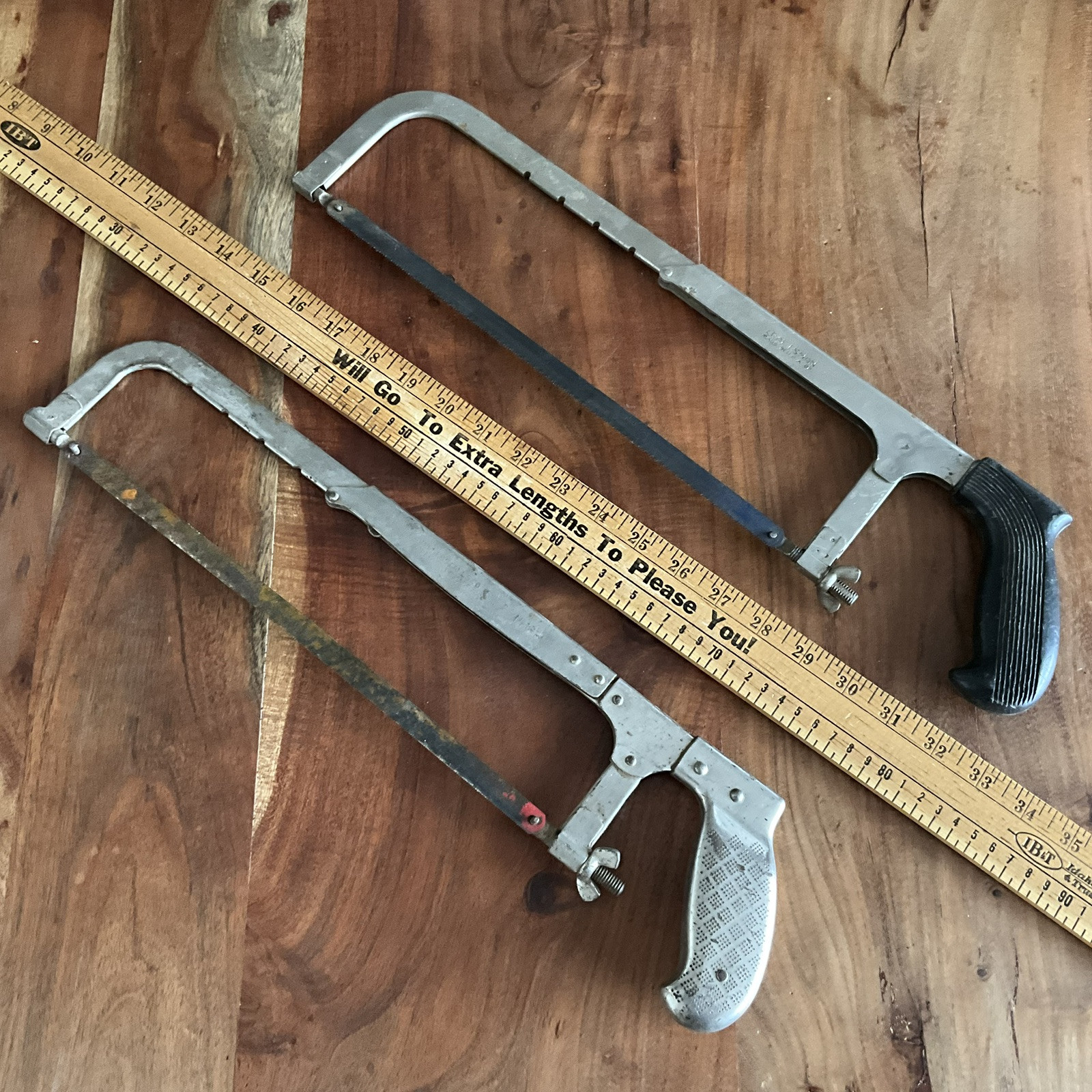 Vintage Craftsman BP Millers Falls No 168 Hacksaw Lot of 2 USA Made