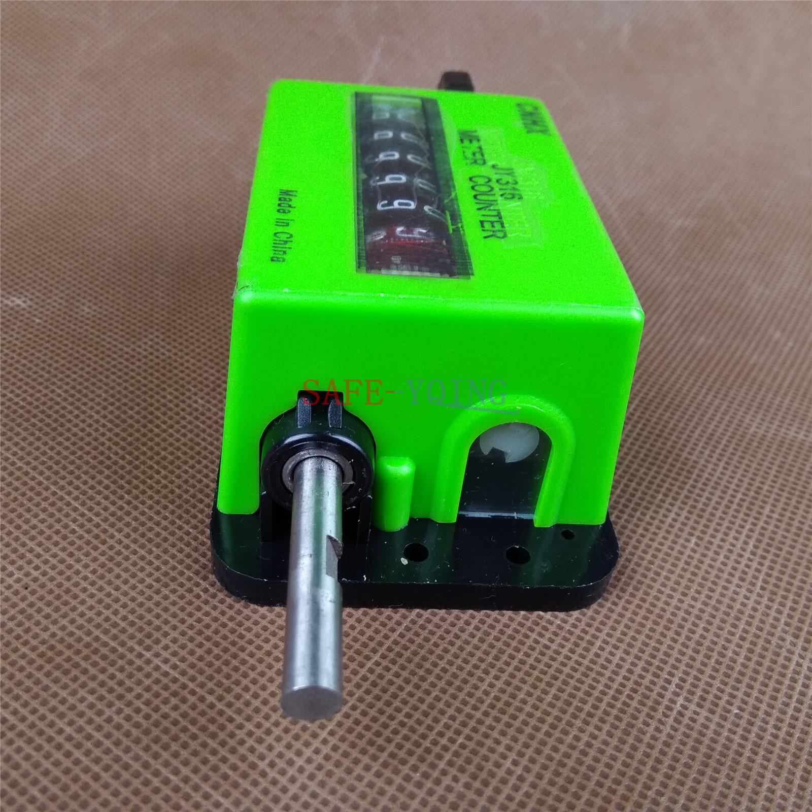 ONE 6-Digit Mechanical Yard Counter Length Counter Rolling Wheel Decoder JY316