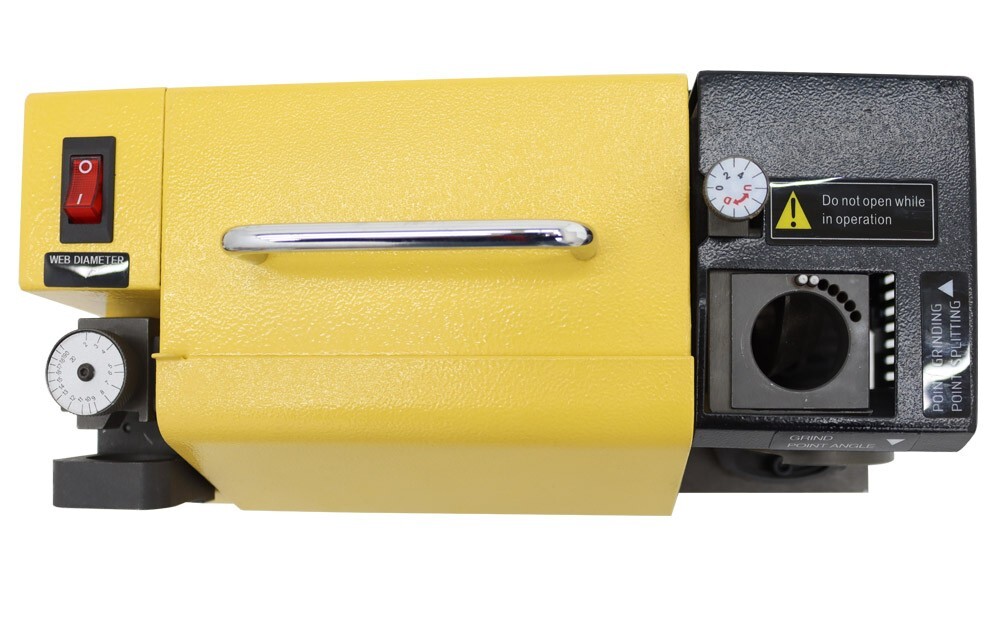 Electric Drill Bit Grinder Sharpener Machine 110V 18 Collets 3-20mm Angle Adjust