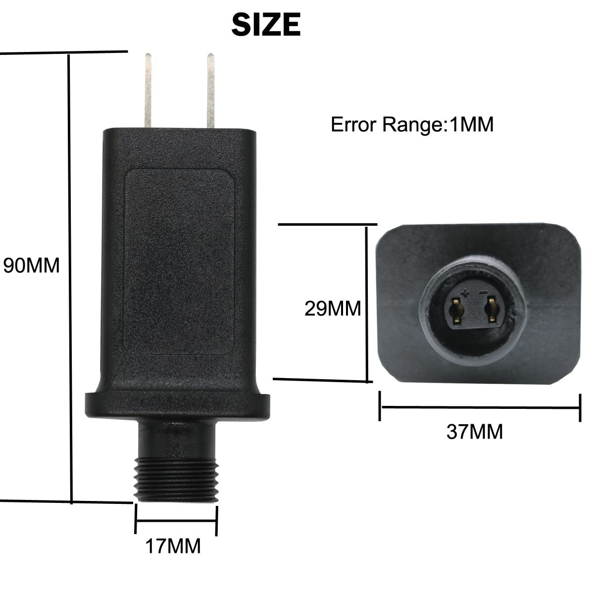 Durable 30V 6W Waterproof LED Transformer - Perfect for All Your Lighting Needs
