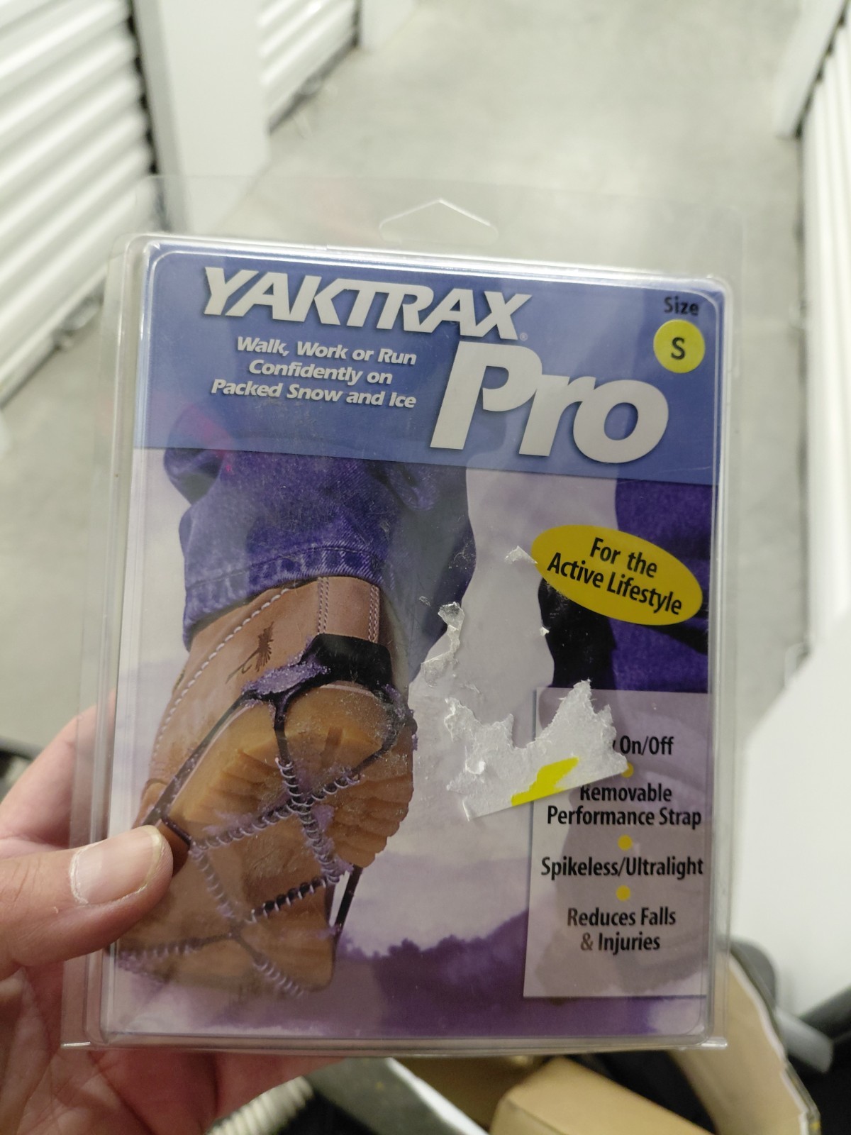 Yaktrax Diamond Grip Winter Traction For All You Do Size Small
