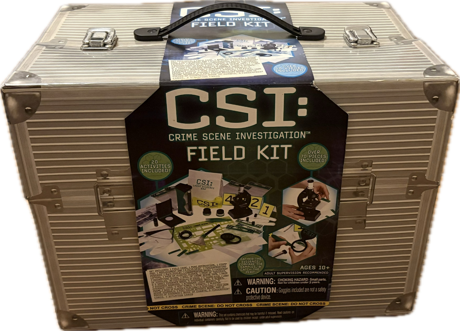 CSI Crime Scene Investigation Field Kit Planet Toys 2007