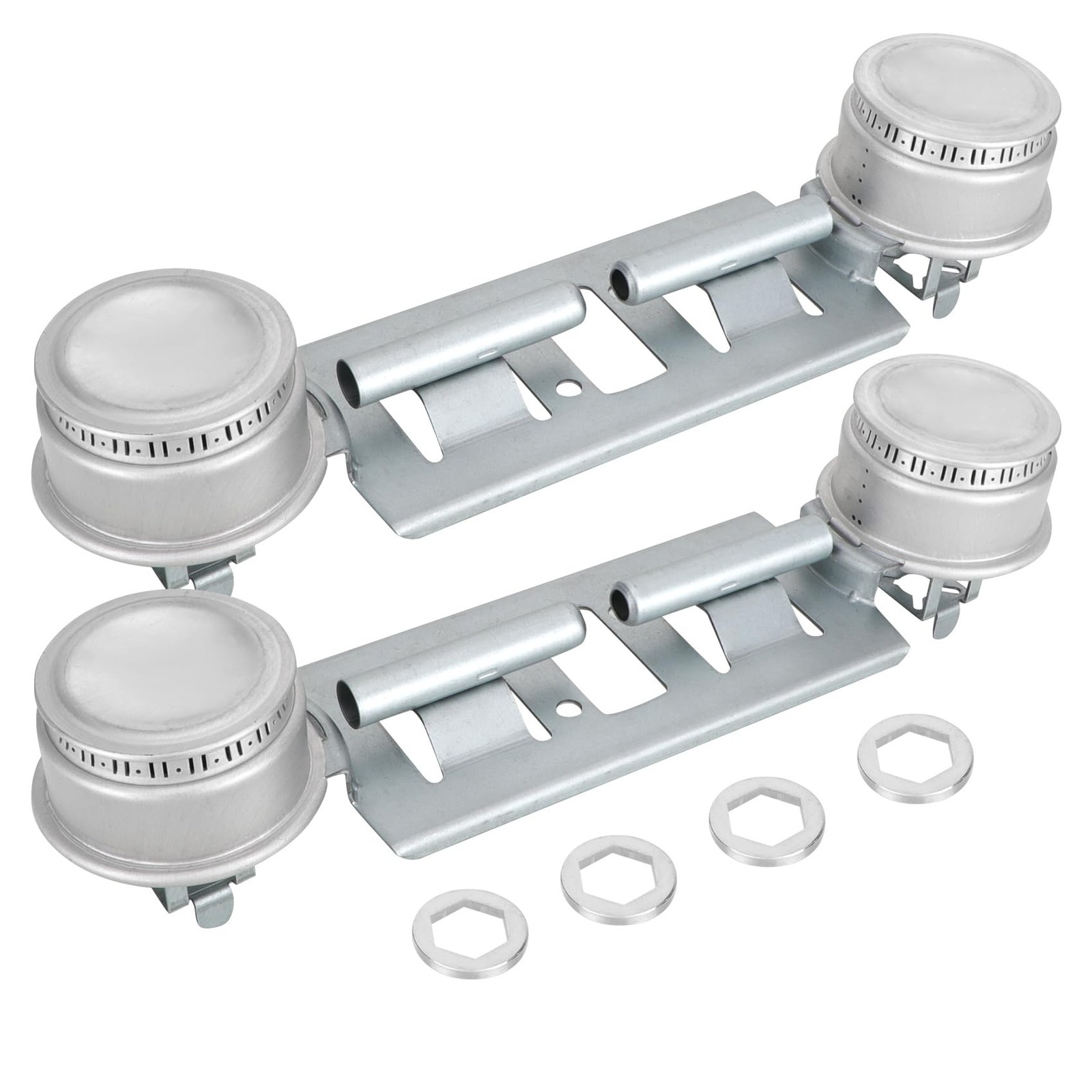 Double Burner Kit WB16K10026 WB29K17 Gas Range Double Burner Assembly Replace...