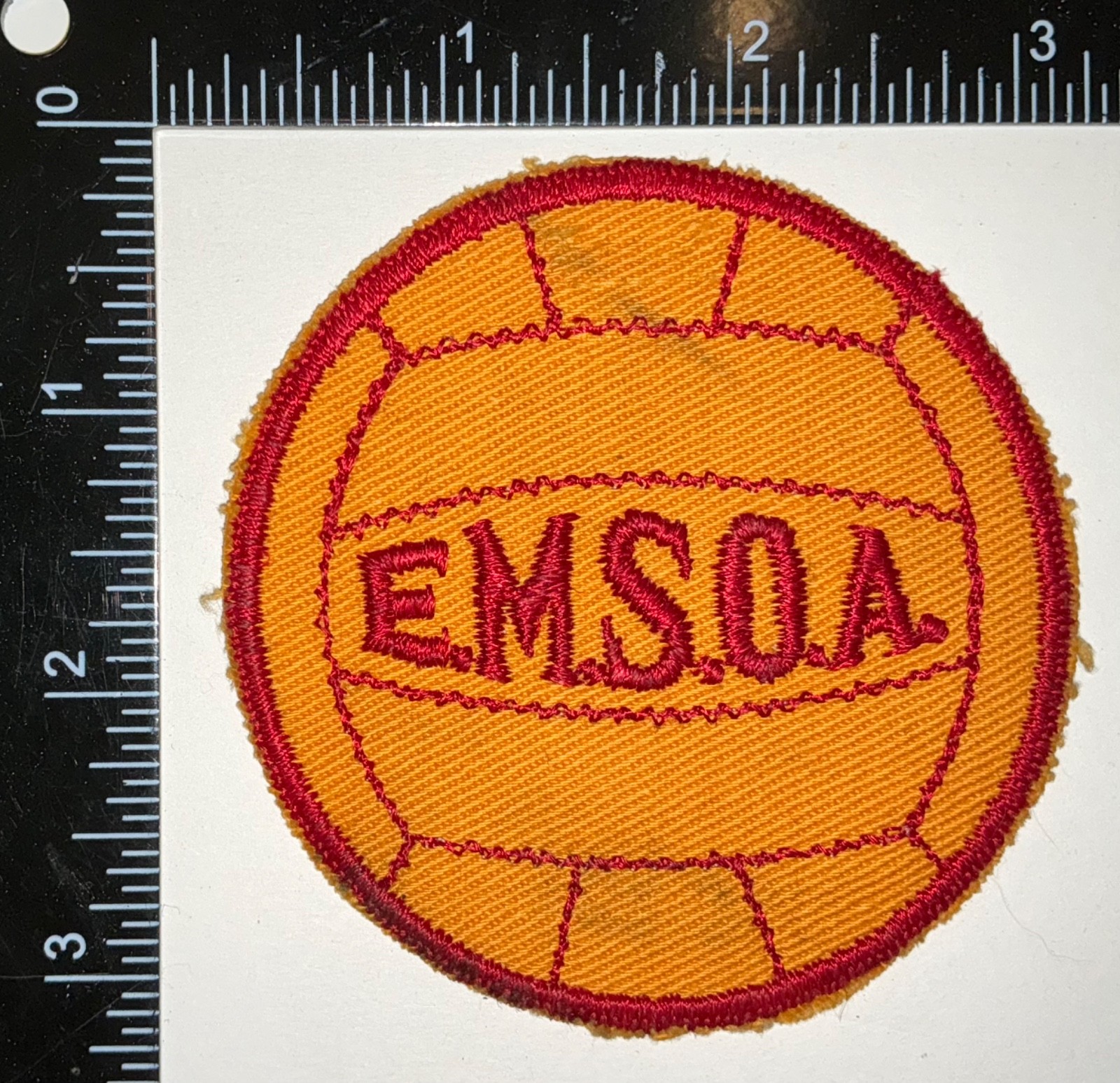 VINTAGE Eastern Massachusetts Soccer Officials' Association Patch