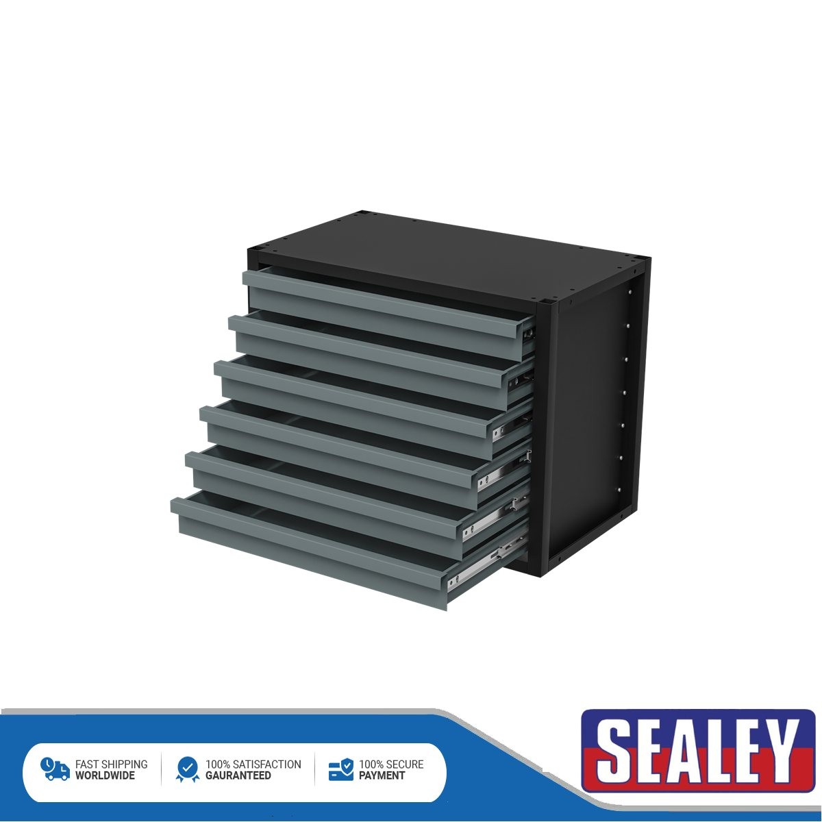 Sealey Modular Storage Mid Unit 6 Drawer 580mm APMRM1