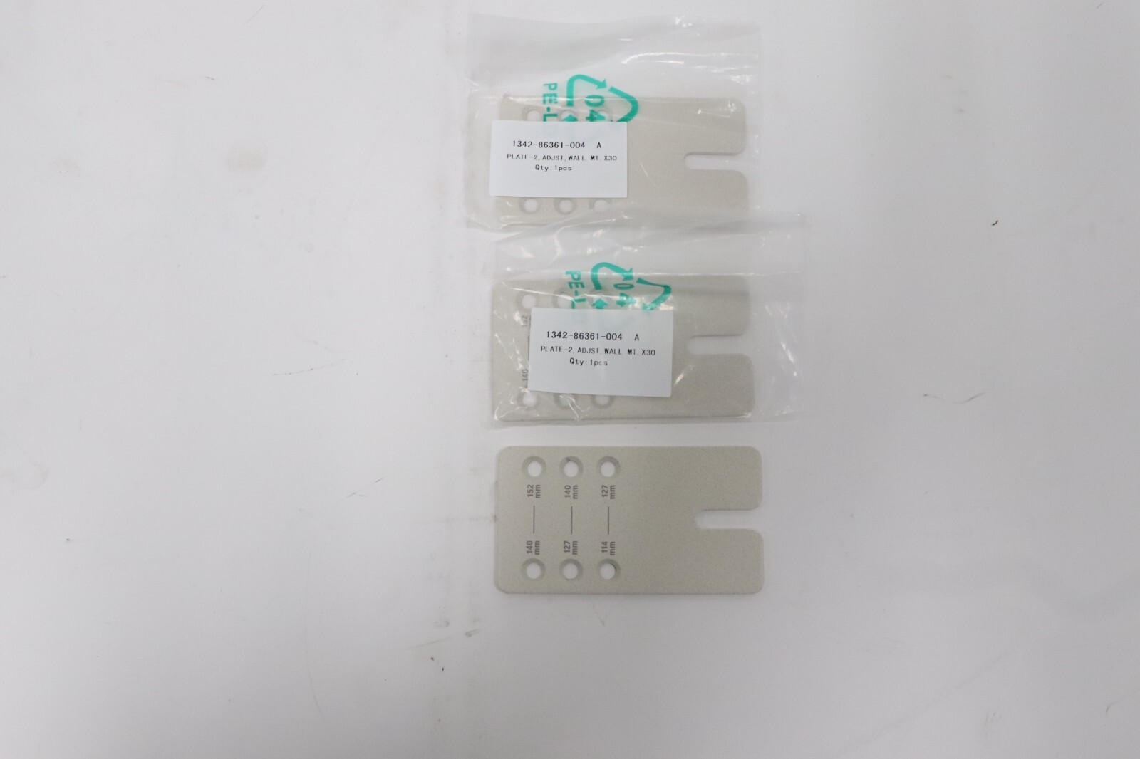 Lot of 3 Poly Studio X30 Studio Wall Mount Adjustable Plate-2 1342-86361-004