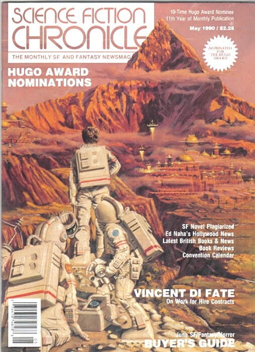 Science Fiction Chronicle News Magazine #128 SF and Fantasy 1990 NEW UNREAD