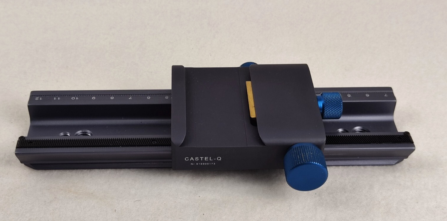 NOVOFLEX Q System Focusing Rail Rack with Quick Release Base (Castel-Q)