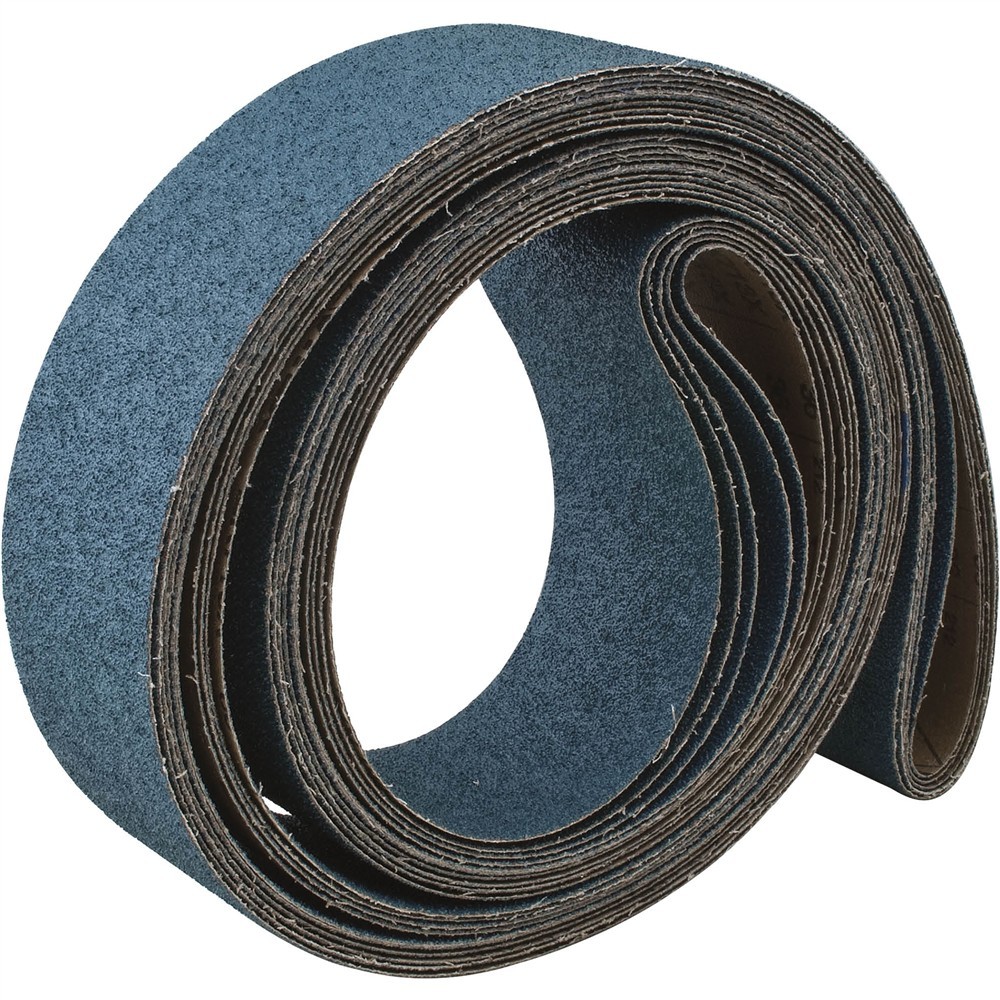 T34019 3" x 79" Zirconia Belts 40 Grit, 5 Pk.