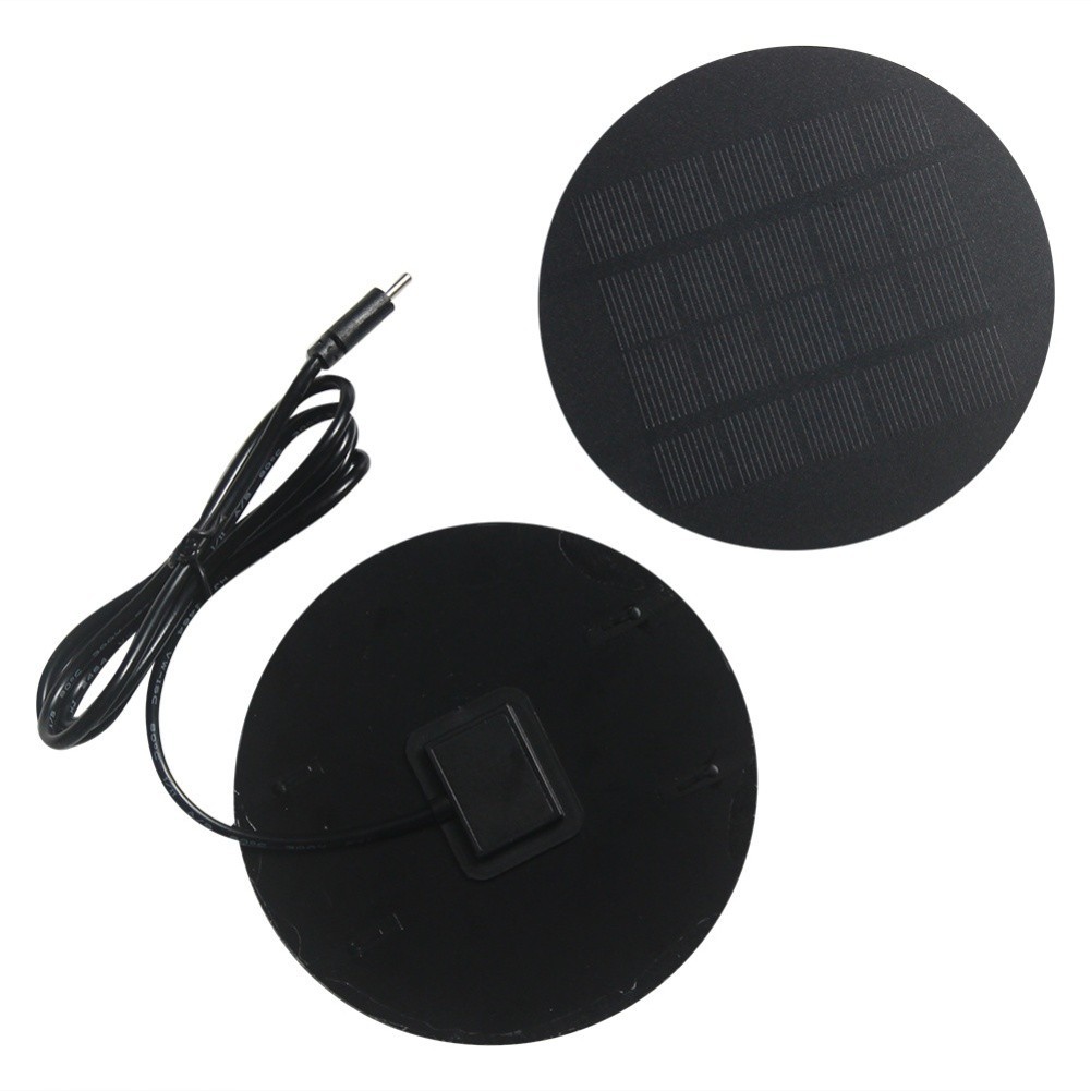 Solar Panel Charger Type-C Output Operating Current 0-210mA For Lights