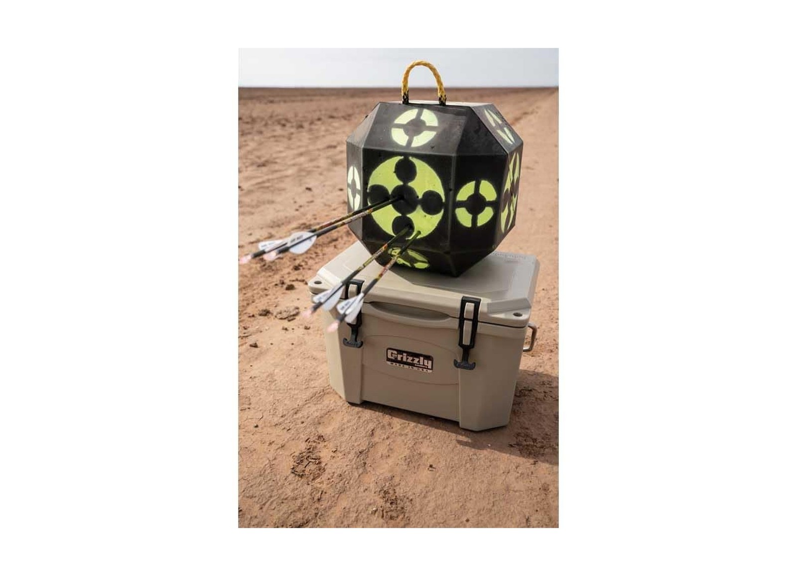 Rinehart 18-1 Archery Target | 18-Sided Multi-Purpose Archery Target | Broadh...