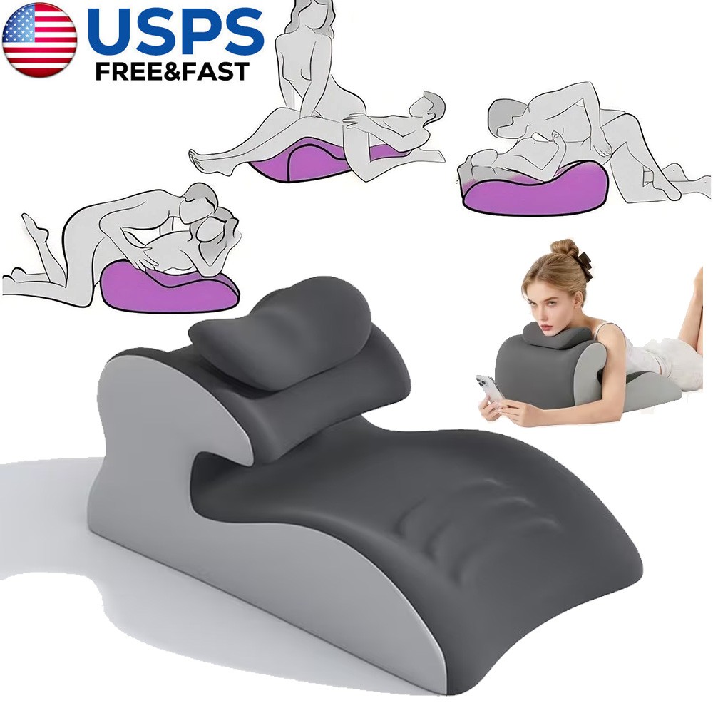 Sweet Spot Couple Pillow Couple Pillow Hip Pad Wedge Pillow Memory Foam 27°Angle