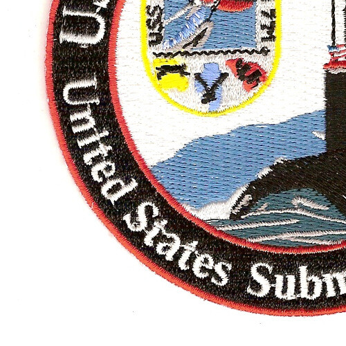 Submarine USS Columbia Base Patch