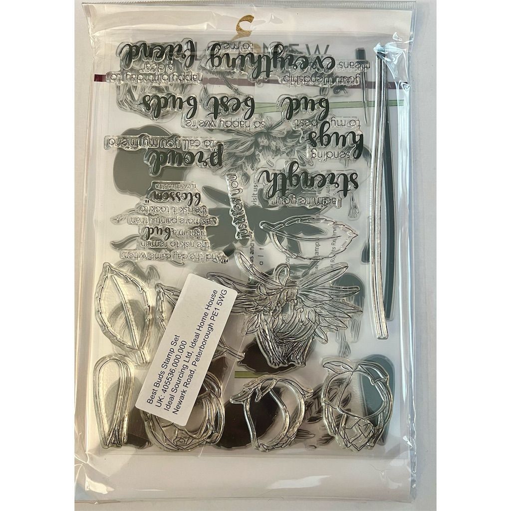 Altenew Floral & Sentiments Clear Stamp Set Card Making Scrapbooking