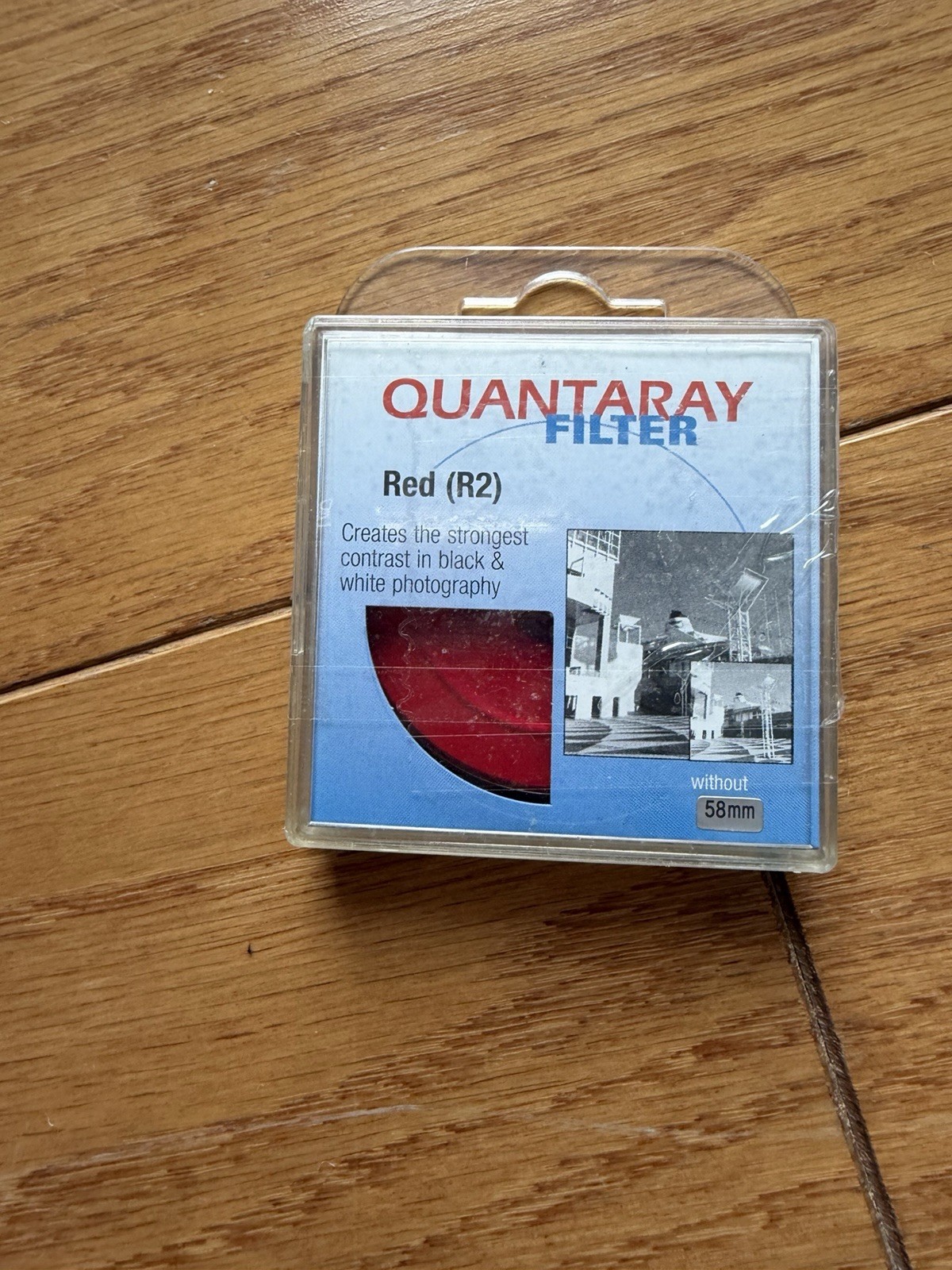 Quantaray 58mm R2 Red Filter MADE IN JAPAN For Ray Enterprises NEW IN BOX