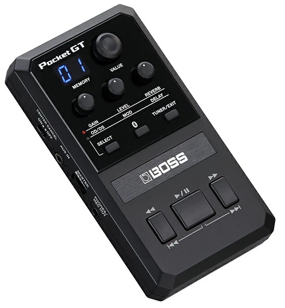 BOSS POCKET GT Pocket Effects Processor Multi-effects processor black
