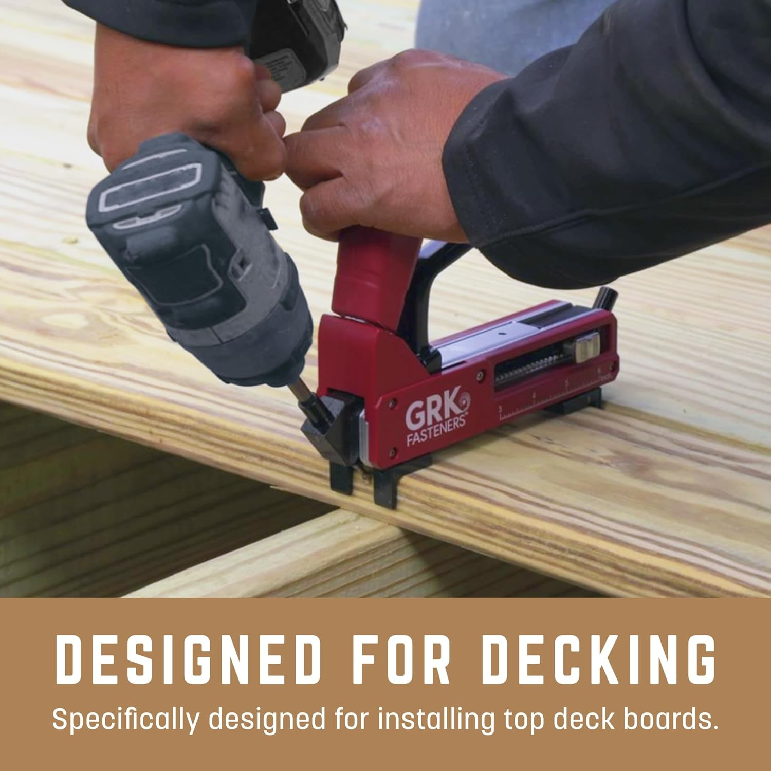 Fasteners Anglepro™ Hidden Fastening Deck Tool, for Precise Decking Installation
