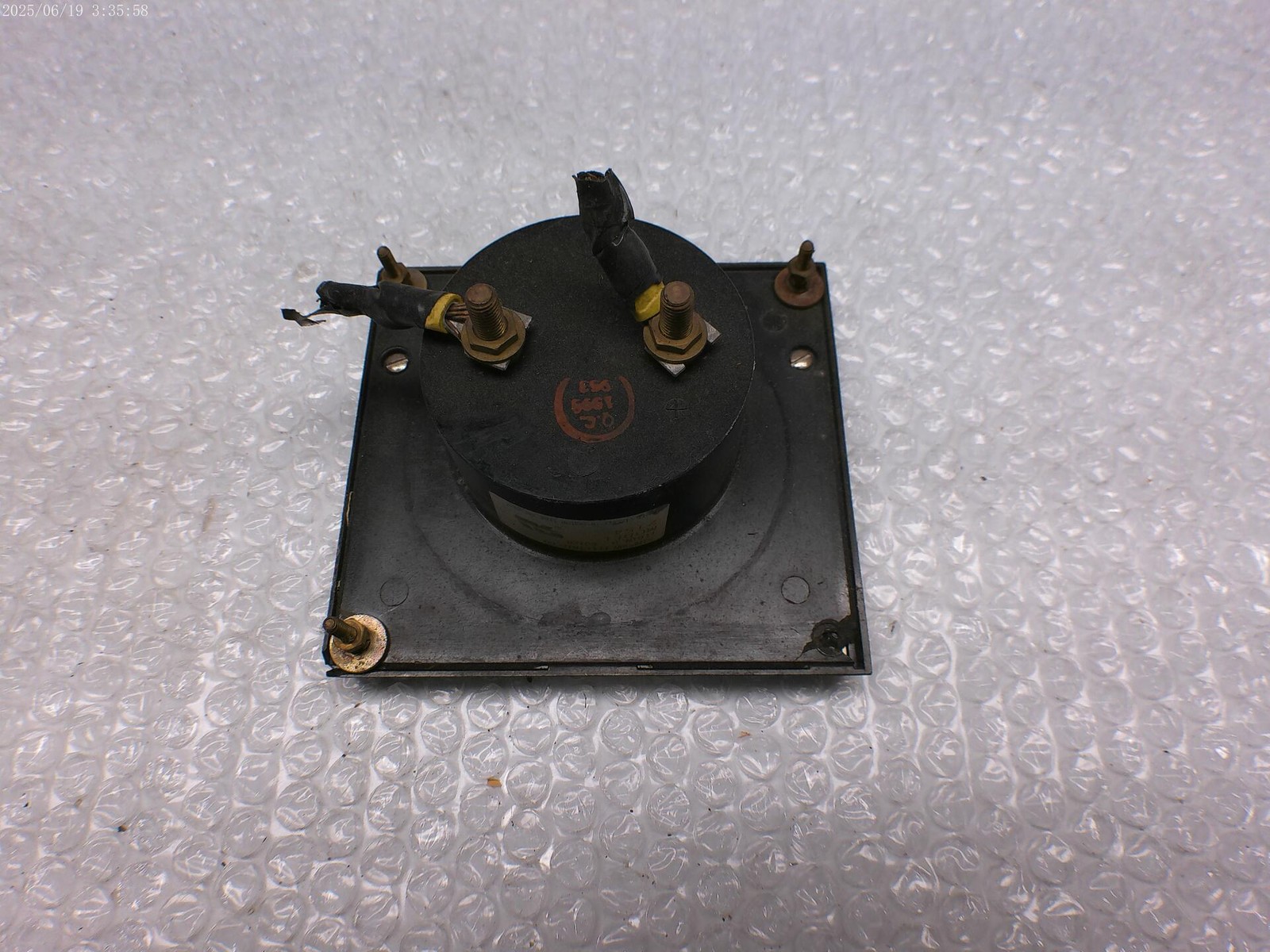 SIMPSON ELECTRIC 2154 PANEL METER 0-10AMP (AS PICTURED) UNMP