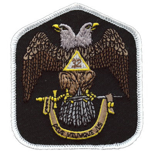 Masonic 32nd Degree Color patch PATCH