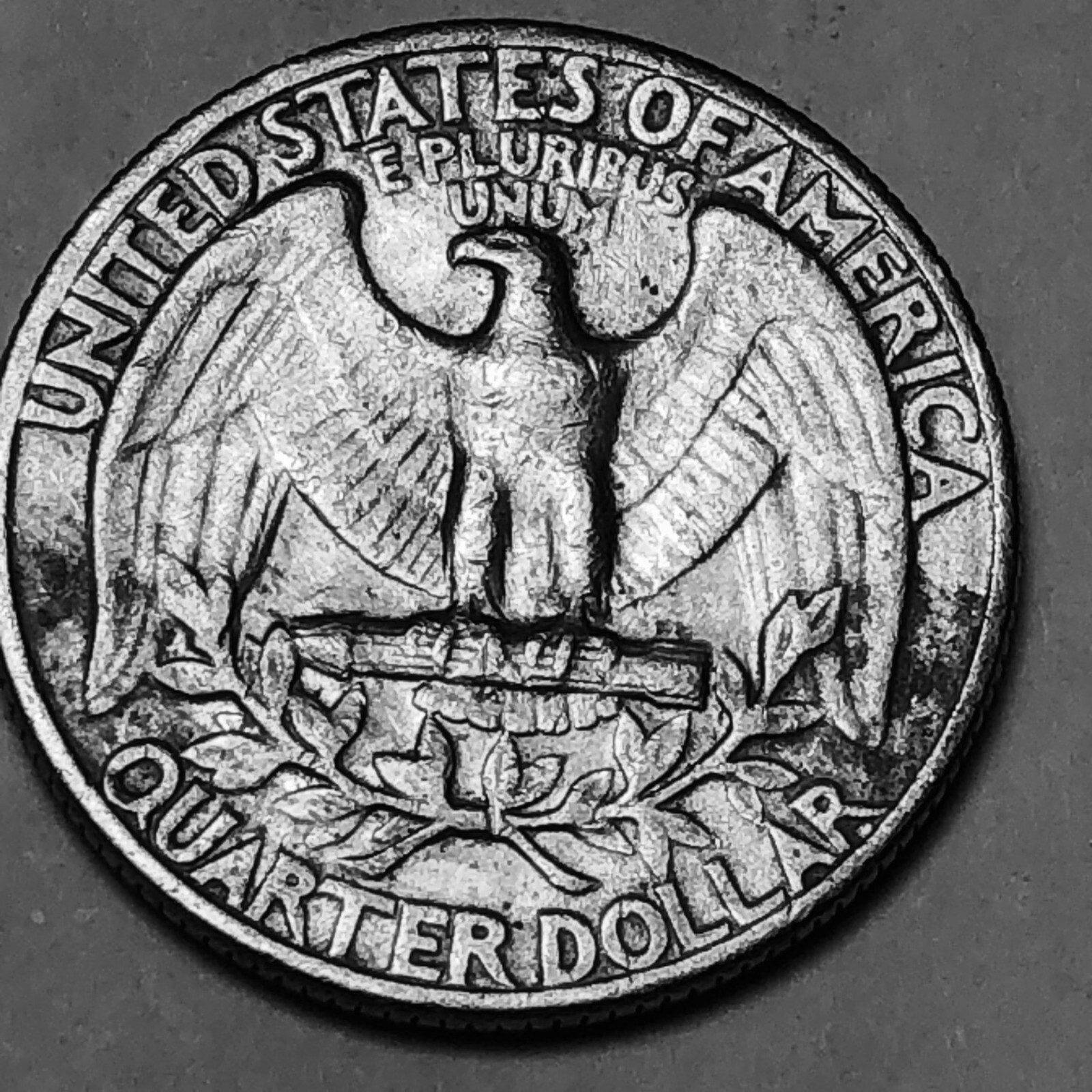 1990 P Washington quarter folder filler circulated