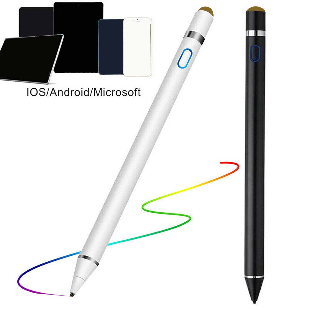 Active Stylus Digital Pen for Touch Screens,1.5mm Fine Point Stylus Smart Pencil
