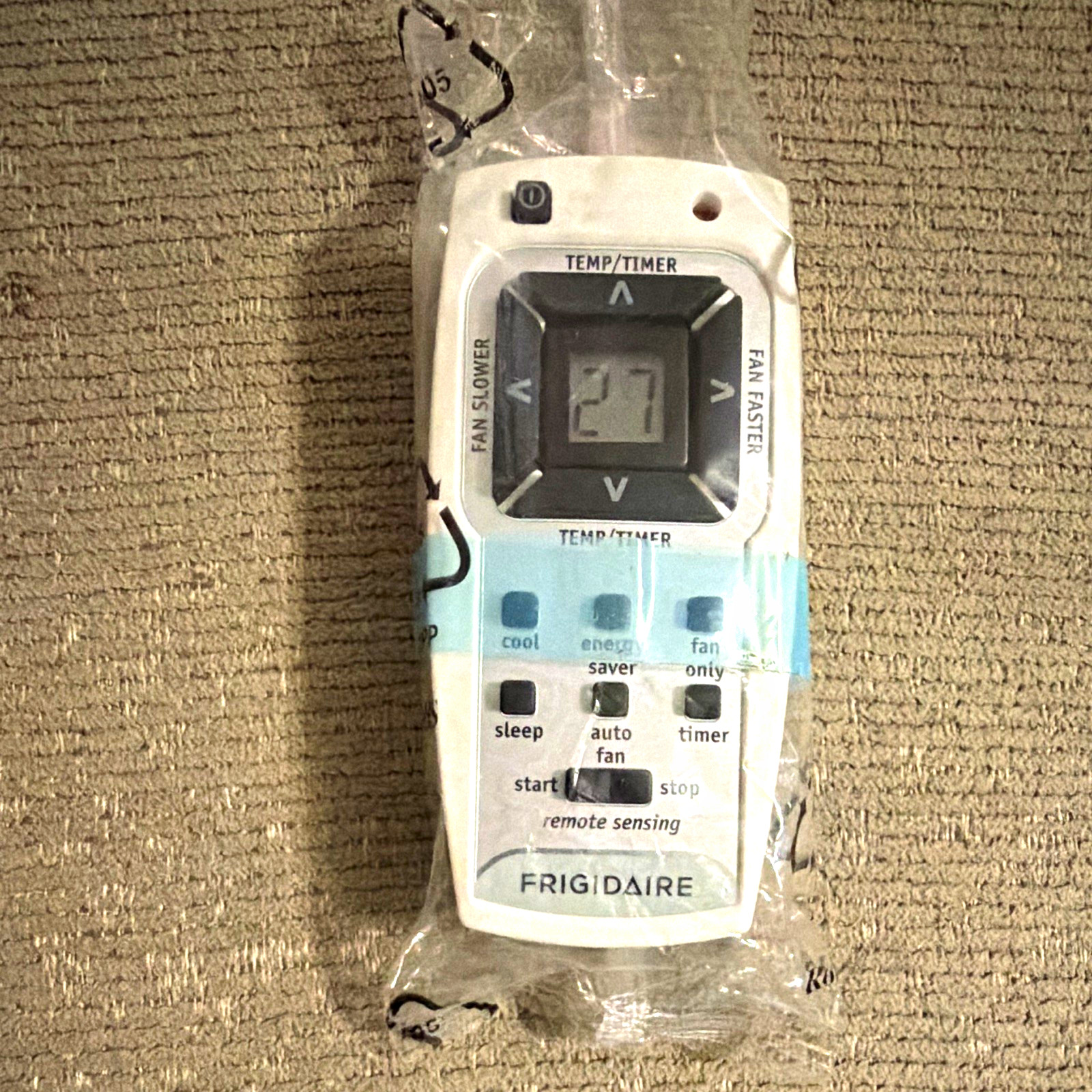 Frigidaire Remote Sensing Air Conditioner Remote Control Cool/Energy Saver/Timer