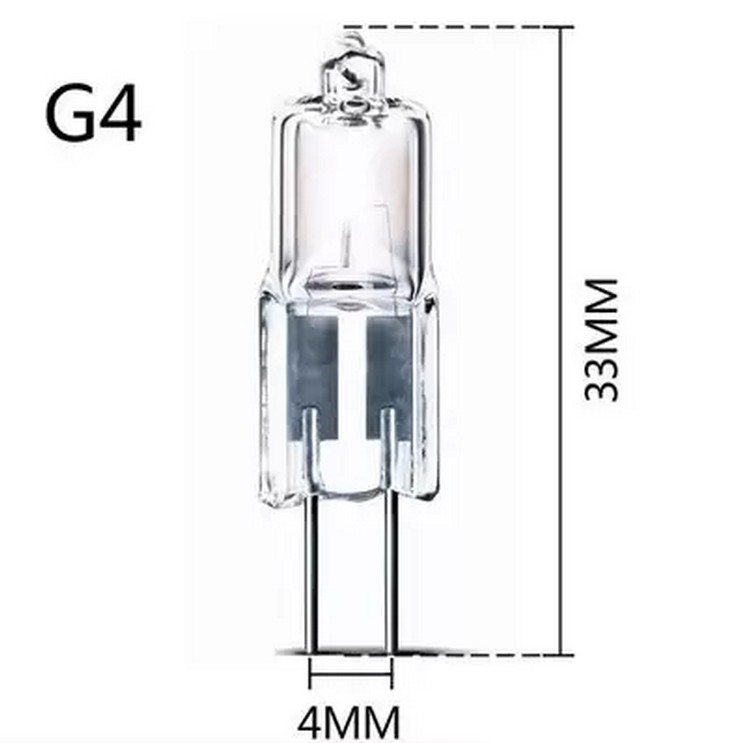 5PCS Microscope G4 Halogen Bulb Lamp Light 6V 5W 10W 15W 20W 30W for Choice