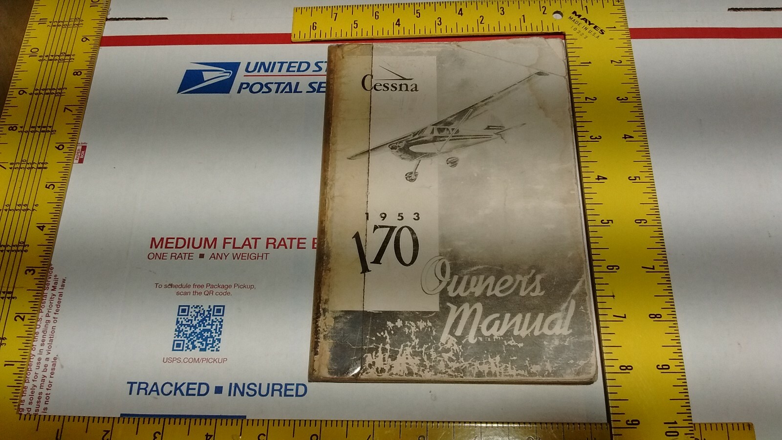 1953 Cessna 170 Owner's Manual FREE SHIP  AIRCRAFT AVIATION VINTAGE USA