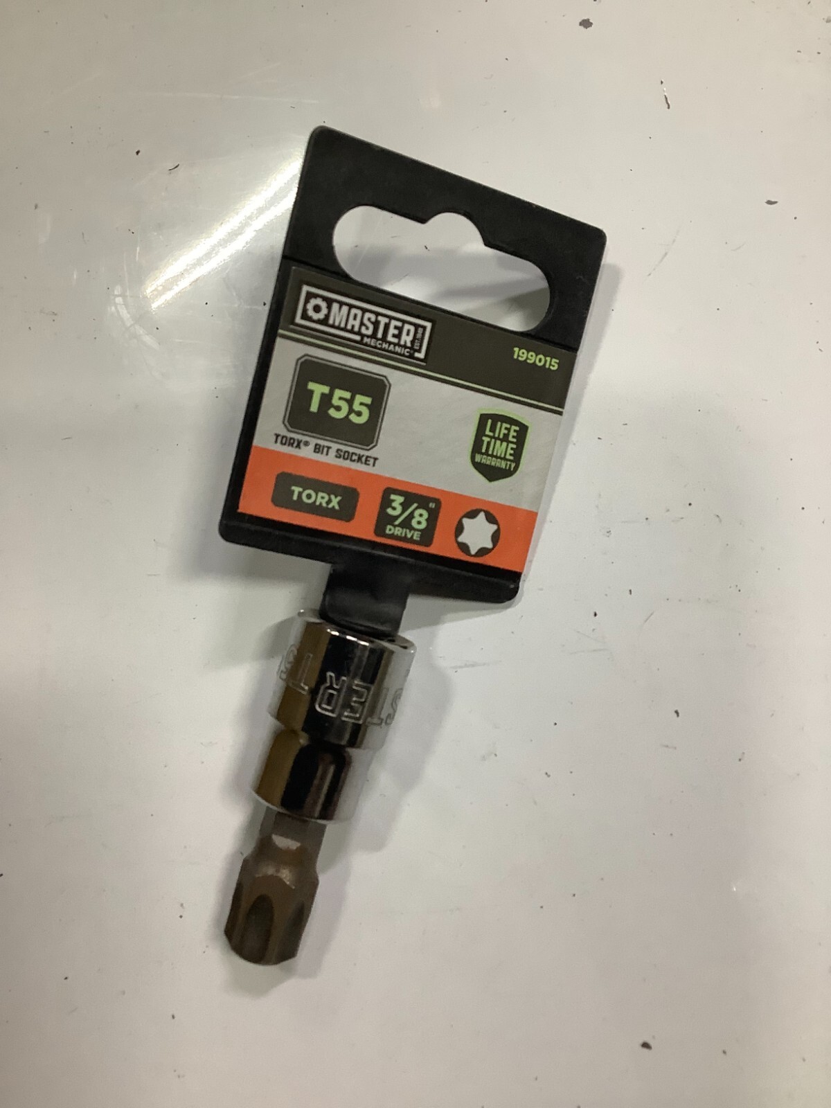 MASTER MECHANIC T55 TORX BIT SOCKET 3/8" DRIVE