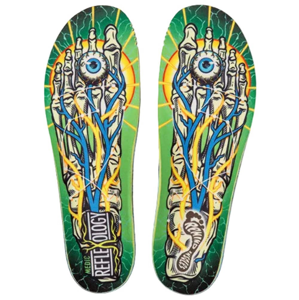 Remind Insoles Medic Impact 5.5mm Mid High Arch Reflexology