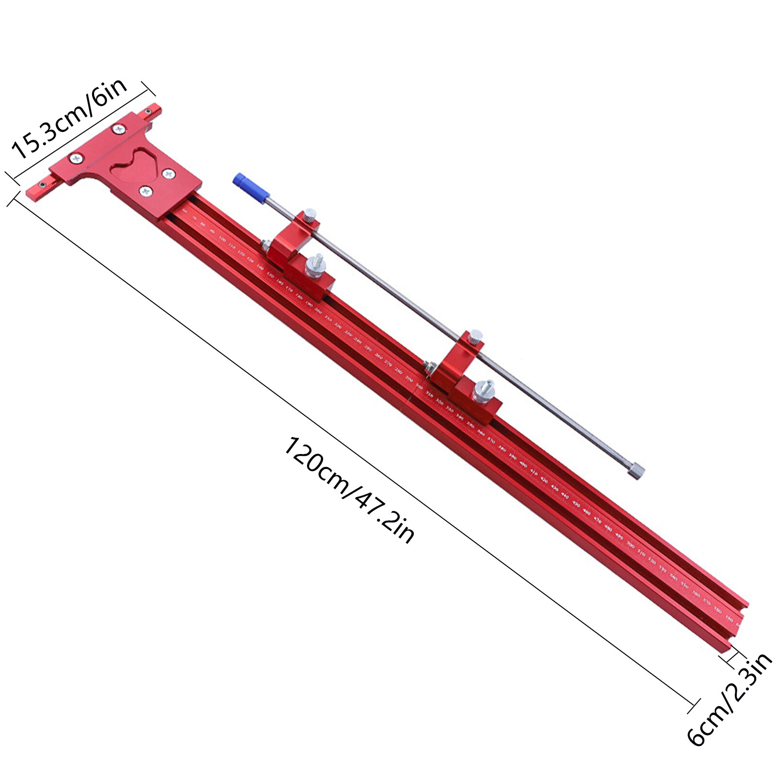 Durable Carpentry Parallel Slide with Adjustable Precision Guide, High-Strength