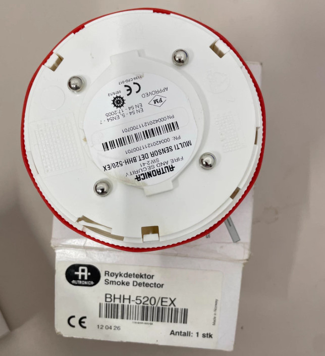 1pcs AUTRONICA BHH-520/EX SMOKE DETECTOR BHH-520EX