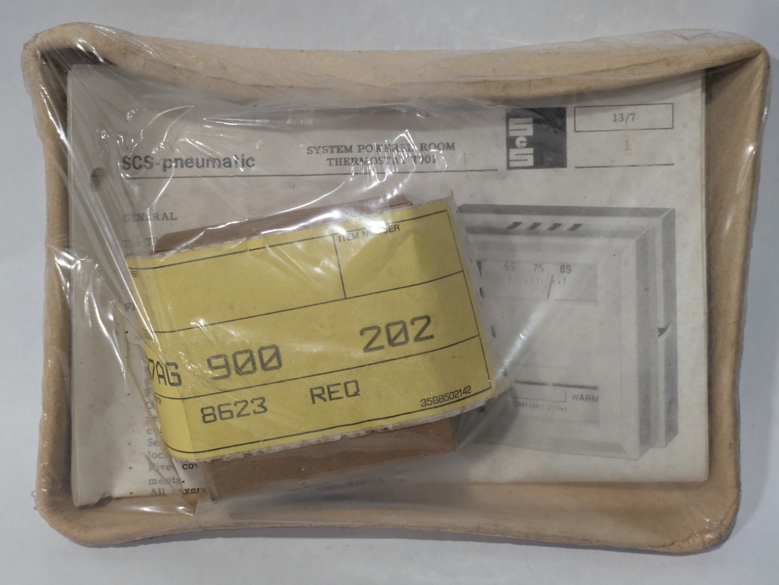 Robertshaw T901 System Powered Room Thermostat - NOS New in Box - NIP